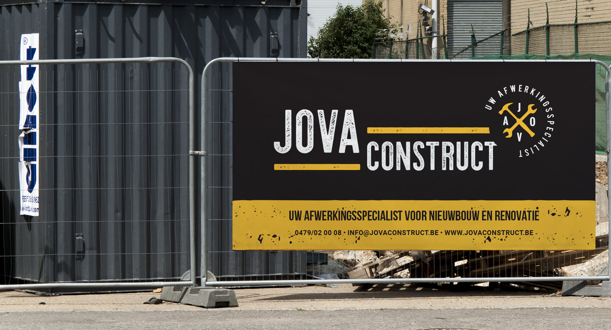 Branding design Jova Construct
