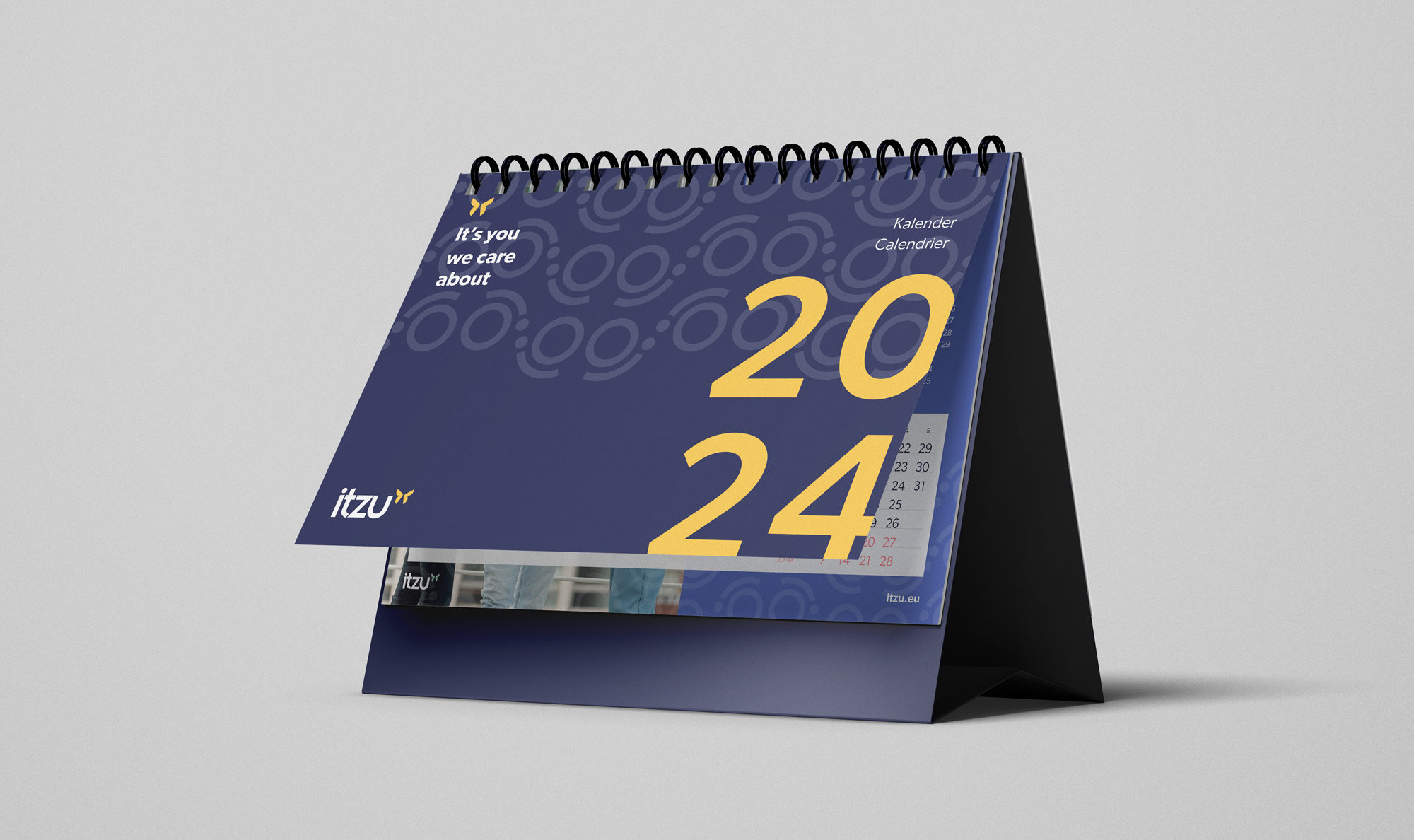 ITZU kalender ontwerp 2
