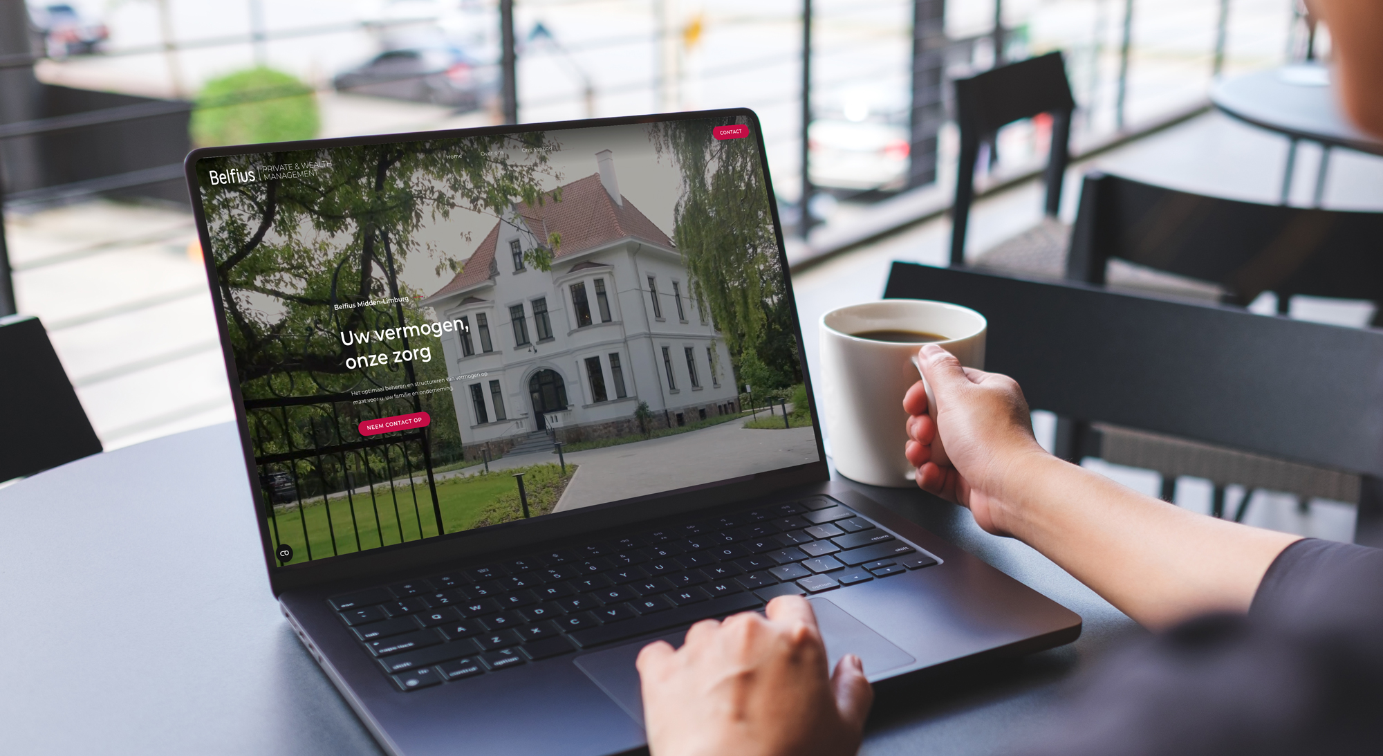 Belfius Midden Limburg Webdesign