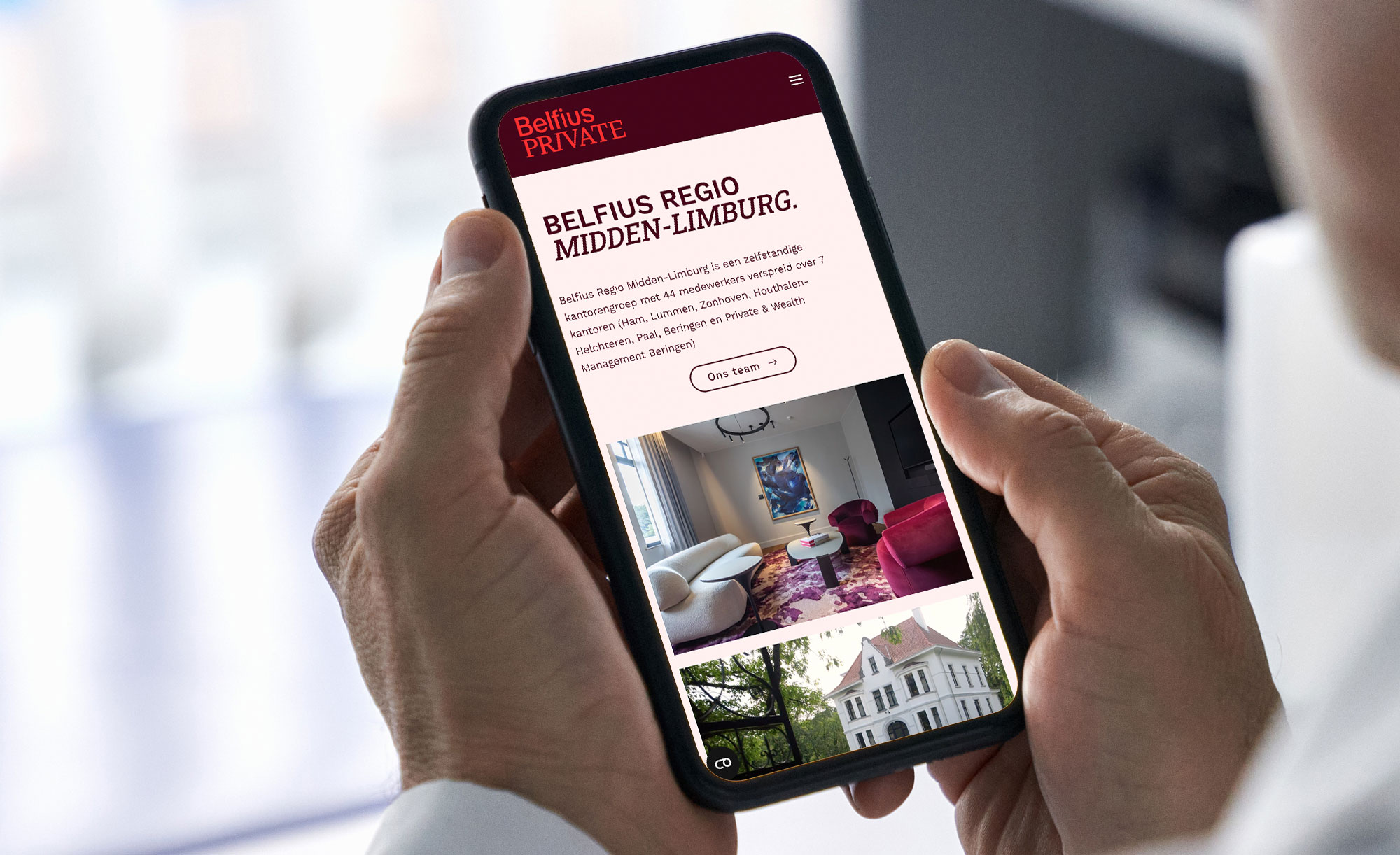 Belfius Midden Limburg Website 2