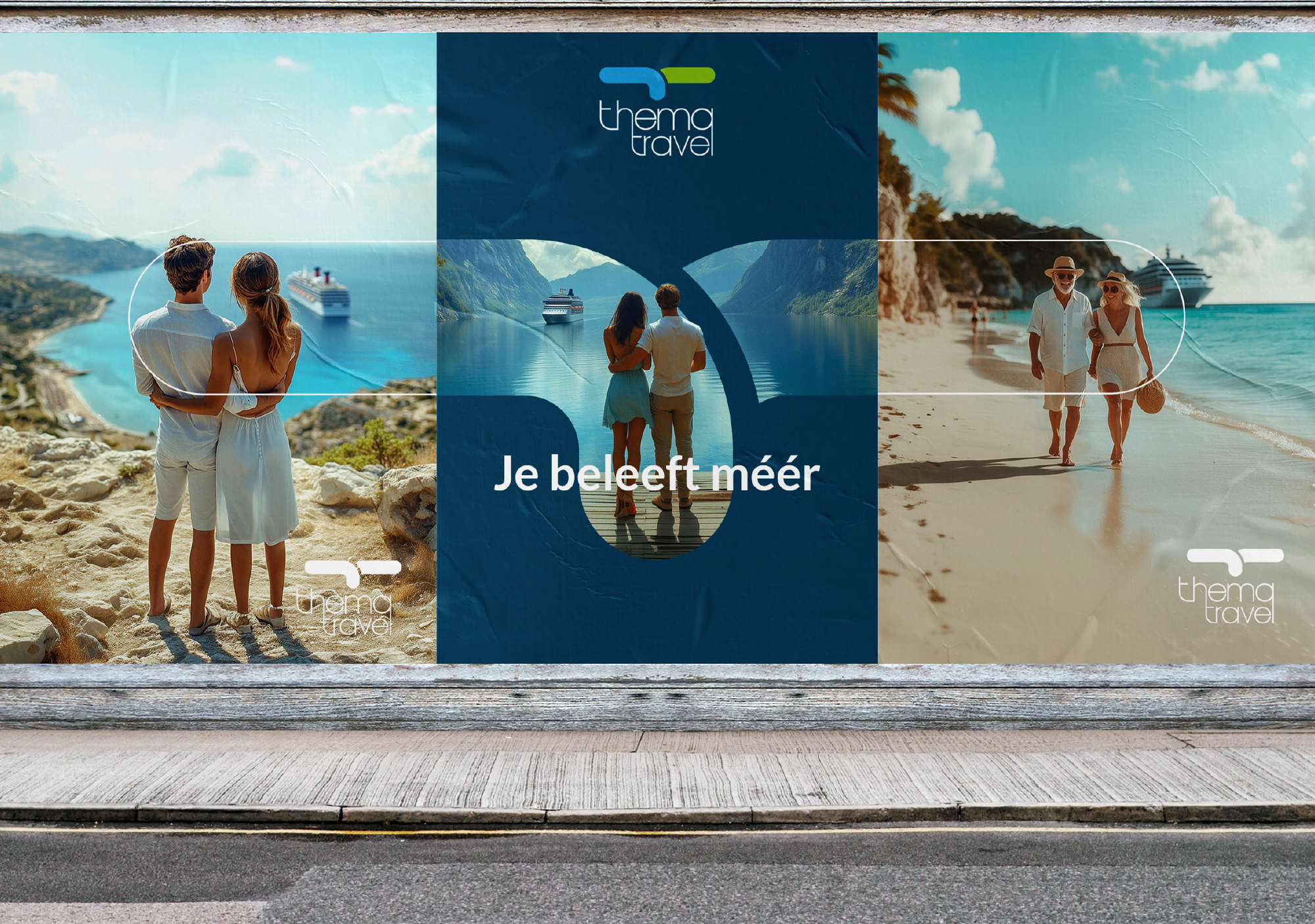 08 Thema Travel poster ontwerp