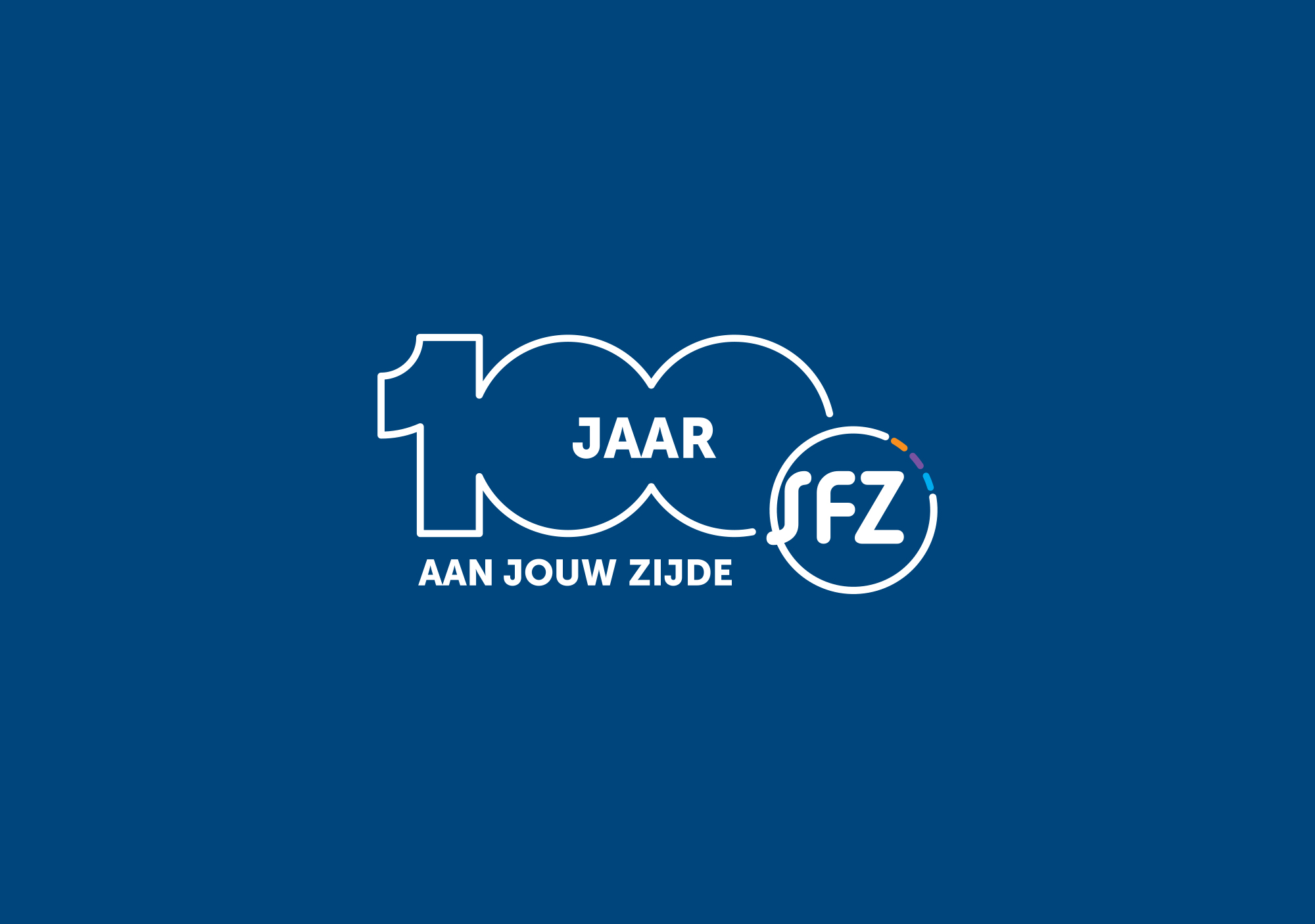03 100 jaar SFZ logo design