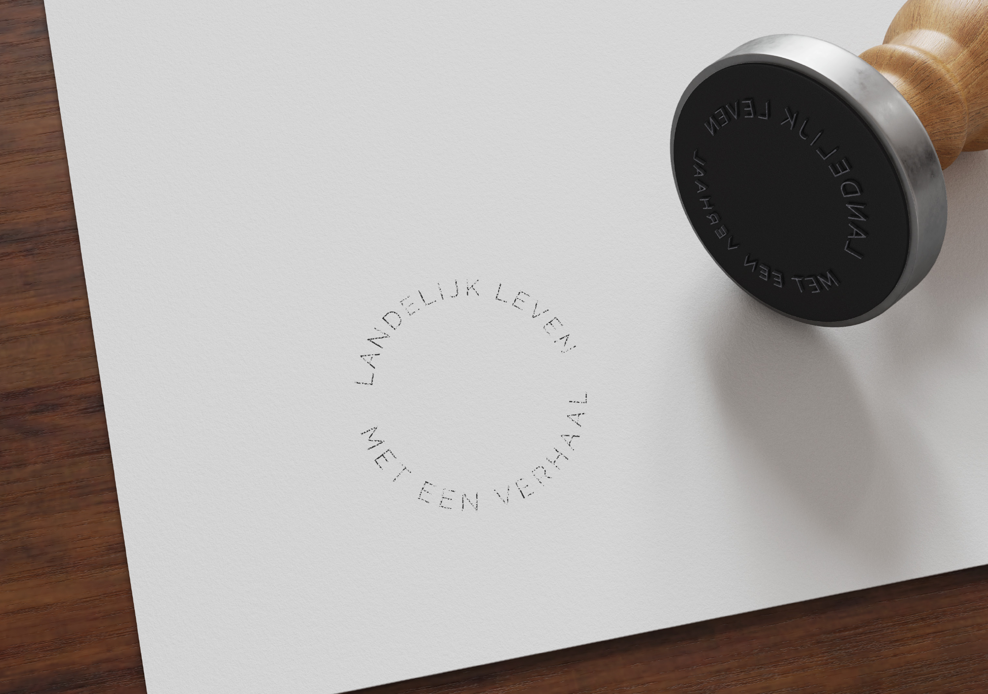 10 Stamp ontwerp Notarius
